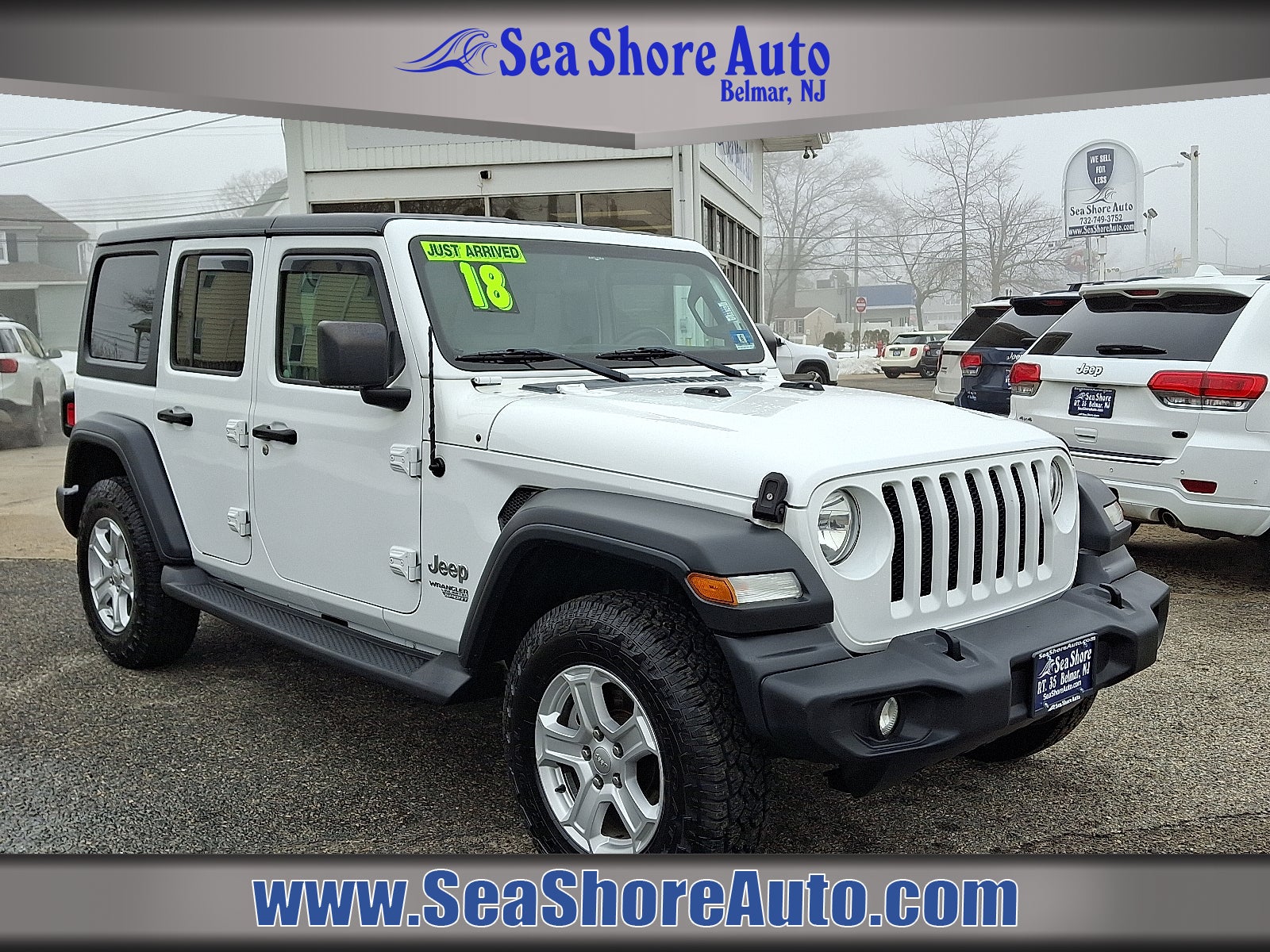 2018 Jeep Wrangler Unlimited Sport S 4x4