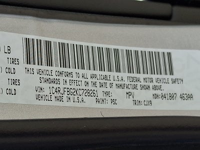 2019 Jeep Grand Cherokee Limited 4x4