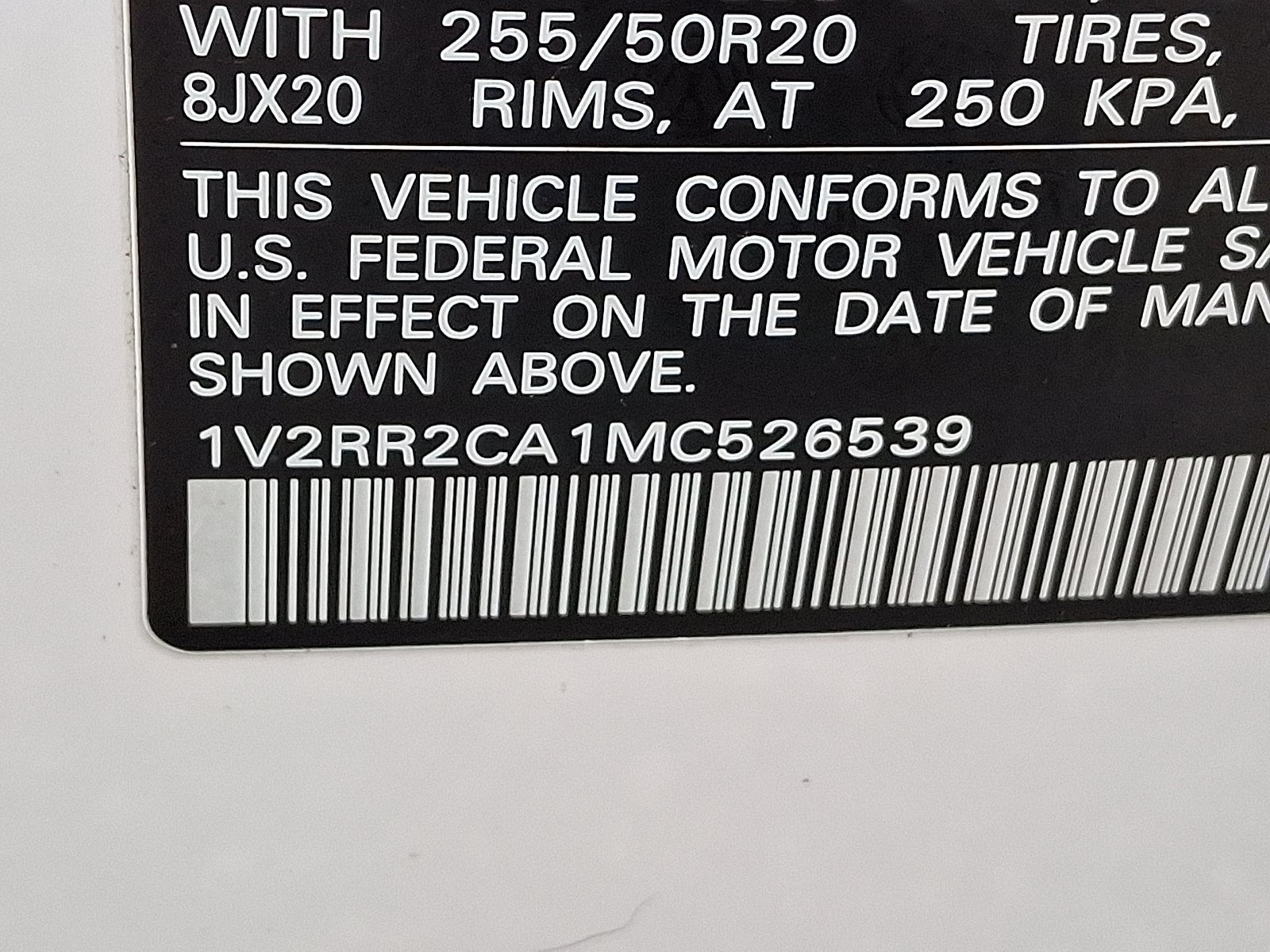 2021 Volkswagen Atlas 3.6L V6 SE w/Technology R-Line