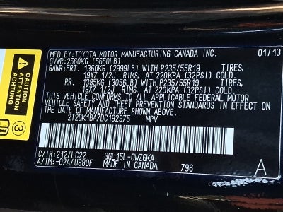 2013 Lexus RX 350 F Sport
